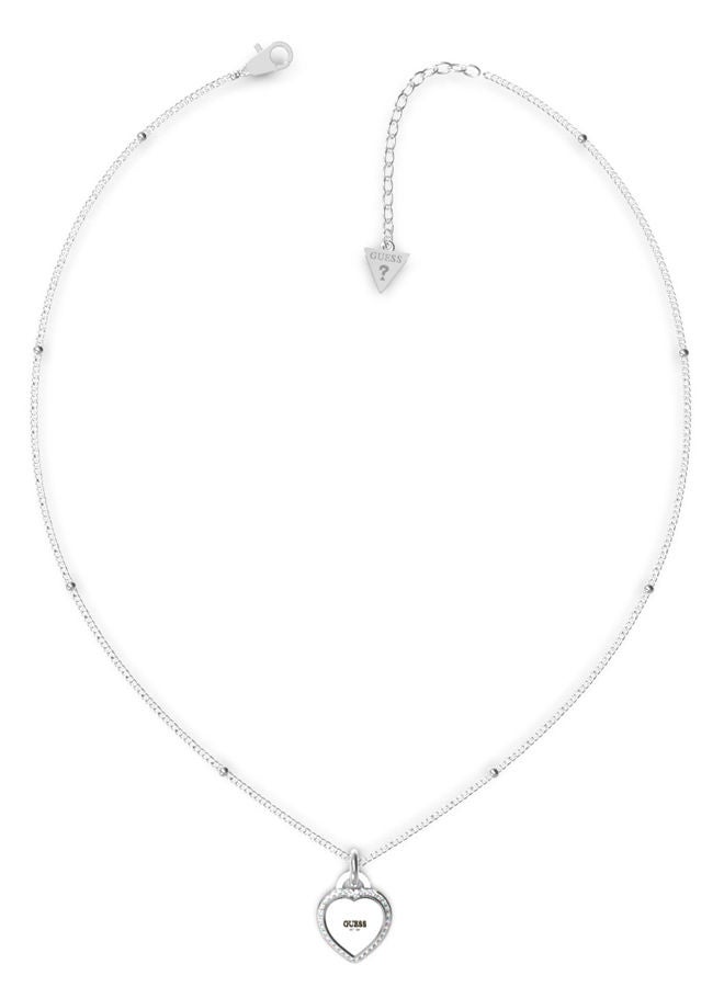 GUESS Heart Charm Necklace
