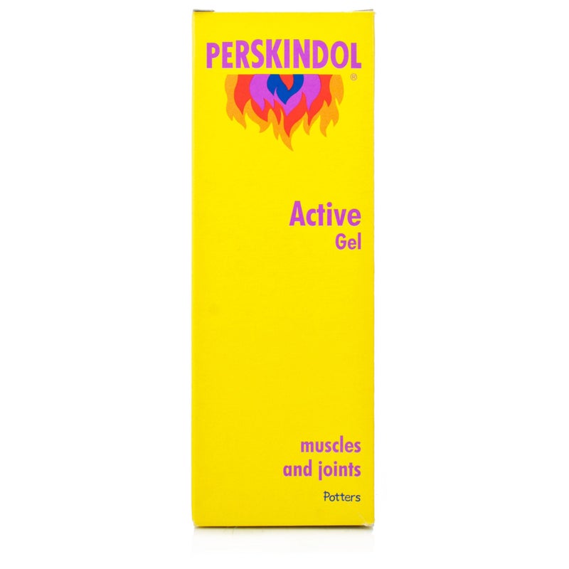 Potter's Herbals Perskindol Active Gel Dual Action Relief from Joint or Muscle Aches and Pains 100ml