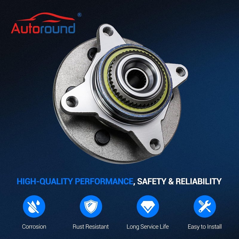 Autoround 515043 Front Wheel Hub and Bearing Assembly for 4x4 Ford Expedition/Lincoln Navigator 2003-2006 - Image 5