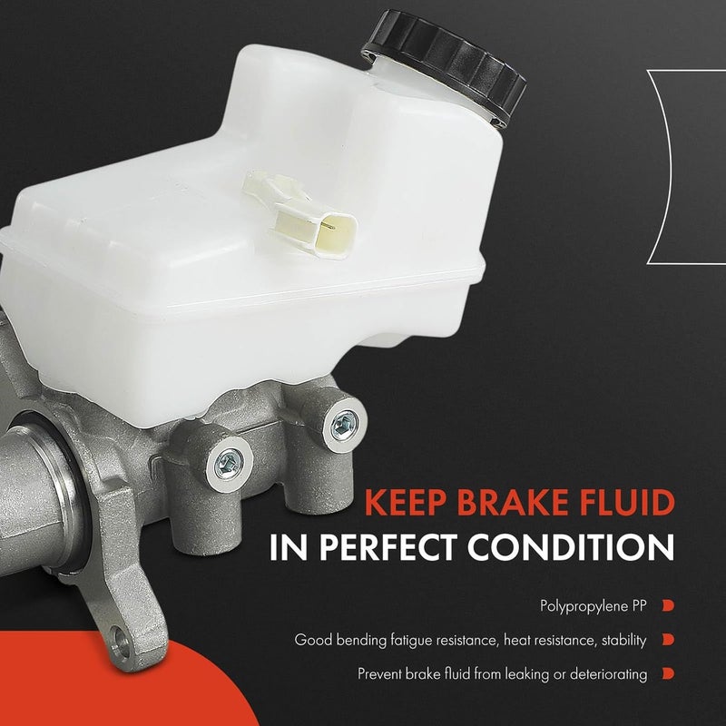 A-Premium Brake Master Cylinder with Reservoir and Sensor - Image 3