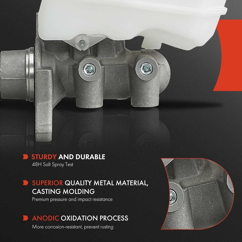 A-Premium Brake Master Cylinder with Reservoir and Sensor - Image 2