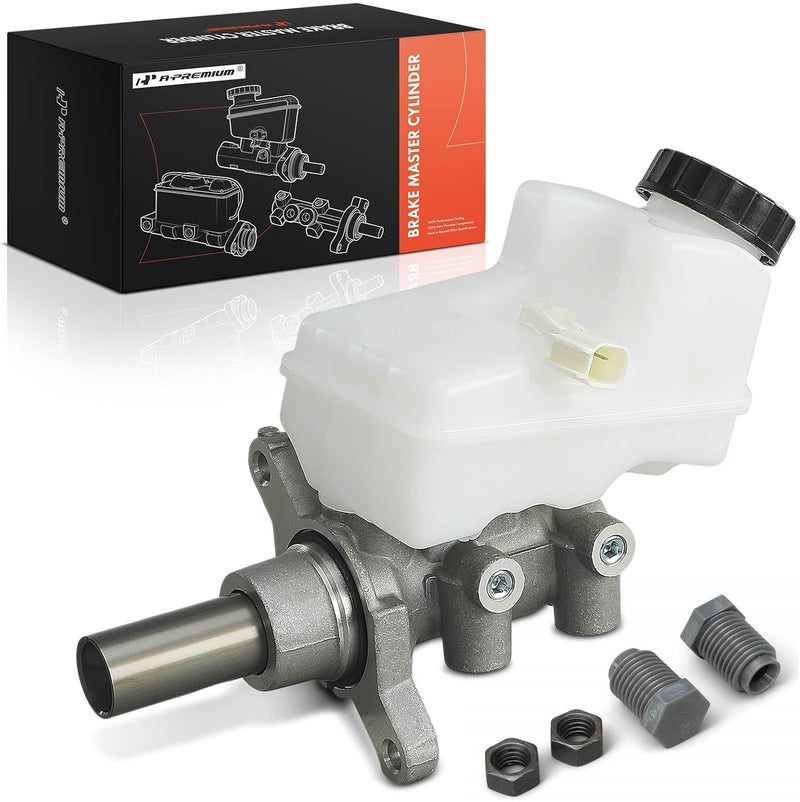 A-Premium Brake Master Cylinder with Reservoir and Sensor - Image 1