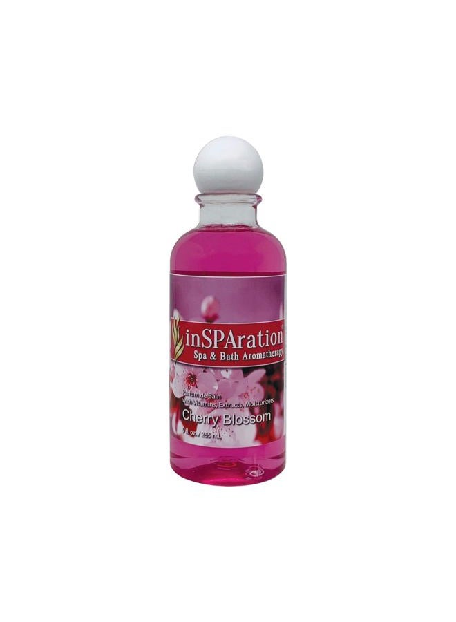 inSPAration Spa and Bath Aromatherapy 112X Spa Liquid, 9-Ounce, Cherry Blossom