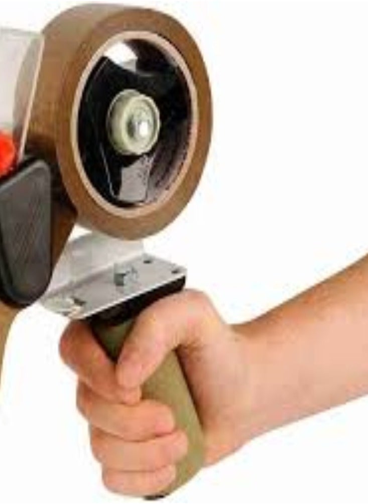 KNP KNP Brown packing tape is a staple for various packaging and sealing needs, providing strong adhesion and durability.  - Image 2