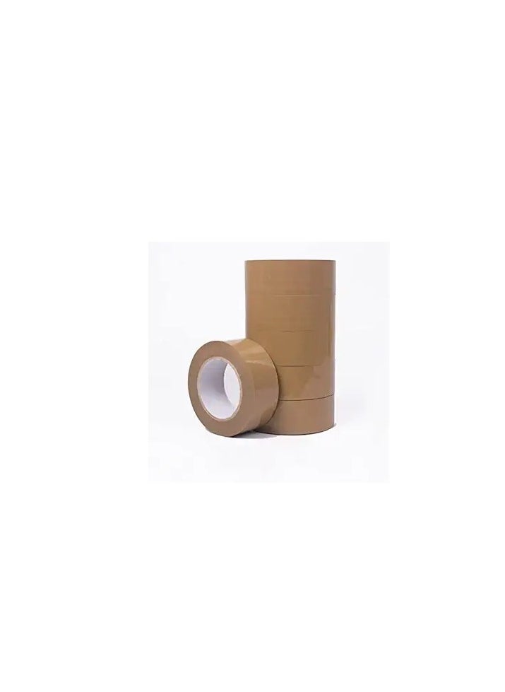 KNP KNP Brown packing tape is a staple for various packaging and sealing needs, providing strong adhesion and durability.  - Image 1