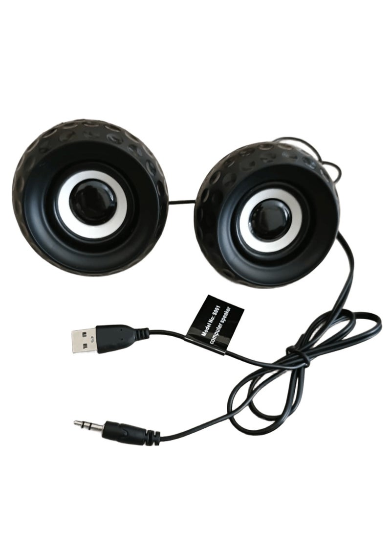 S001 Mini Computer Speaker - Innovative Mini USB Speaker for Tablet and Phone - Image 2