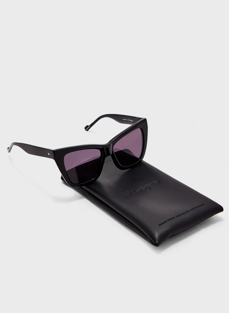 Le Specs Bio-Rapture Shape Sunglasses