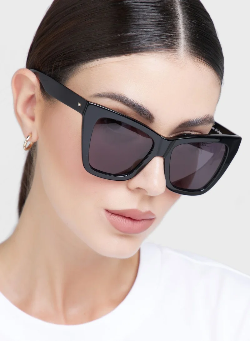 Le Specs Bio-Rapture Shape Sunglasses
