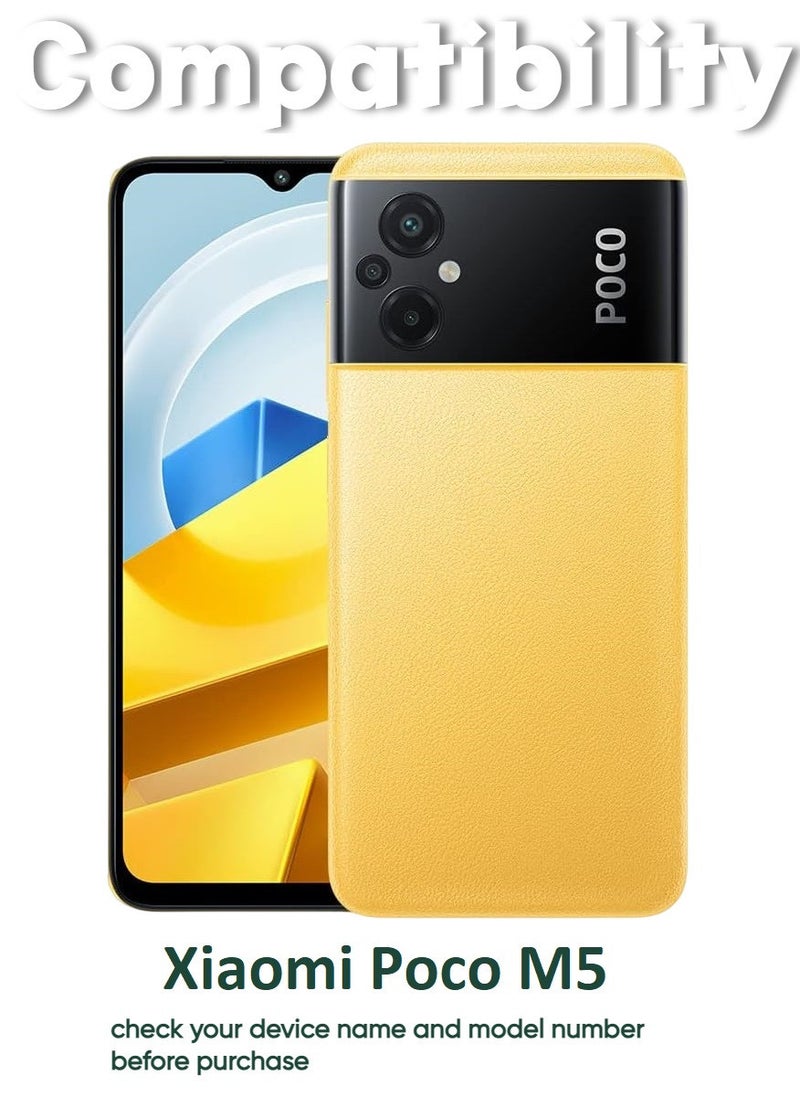 ACLIX 4 Pieces Antistatic ESD Dustproof Premium Quality High Definition Tempered Glass Screen Protector Designed For Xiaomi Poco M5 - Image 3