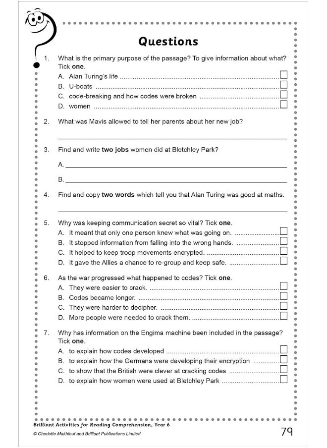 Brilliant Activities for Reading Comprehension, Year 6: Engaging Stories and Activities to Develop Comprehension Skills  - Image 5