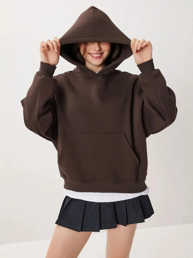 إسطنبول الساحرة ISTANBUL Oversized Hooded Sweatshirt with Pocket