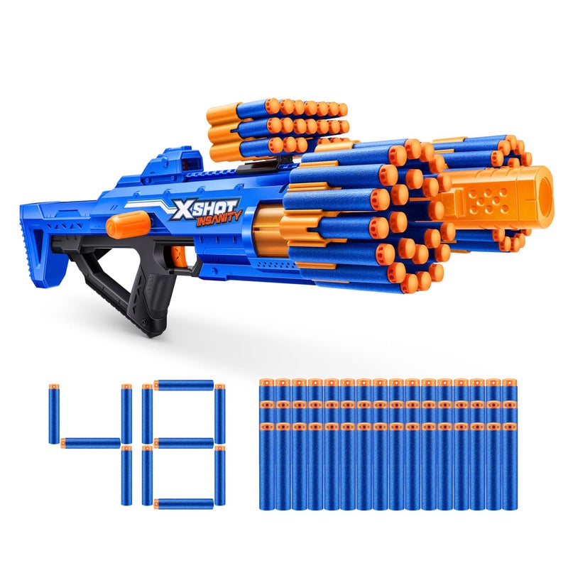 X-Shot Insanity Berzerko Blaster With 48 Darts - Image 2