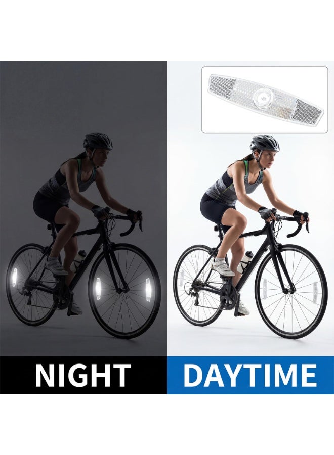 2 Pack Bike Spoke Reflectors Safety Warning Wheel Reflectors for Mountain Road Bikes Night Cycling - Image 5