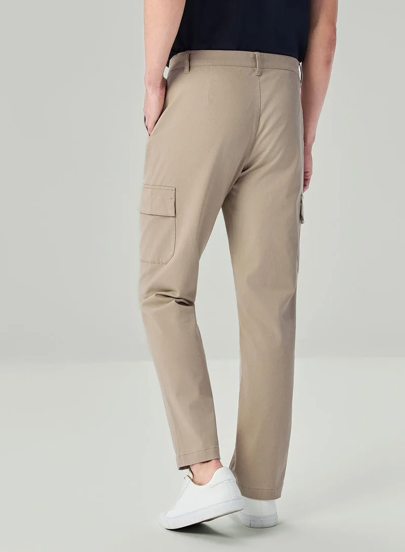 Giordano  Men's Relaxed Tapered Stretch Cargo Pants for Men | Best Price UAE