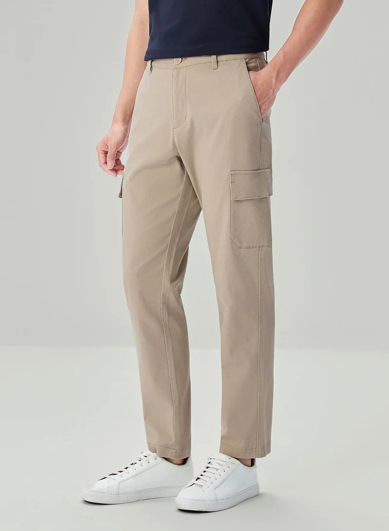 Men's Relaxed Tapered Stretch Cargo Pants
