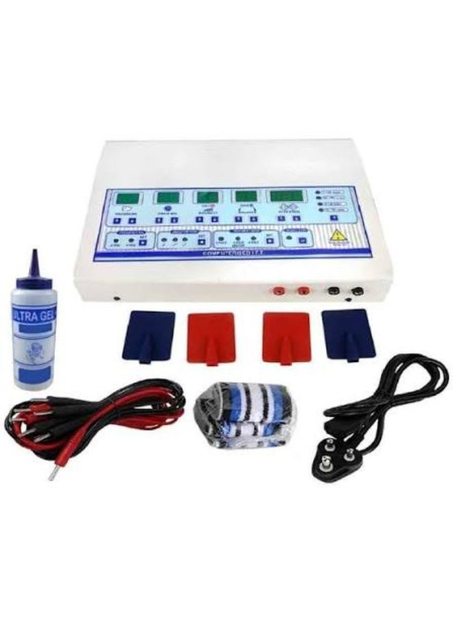 PHYSIOTREX Digital Corded Electric Body Physiotherapy Combo Massager IFT TENS MS US – Green - Image 2