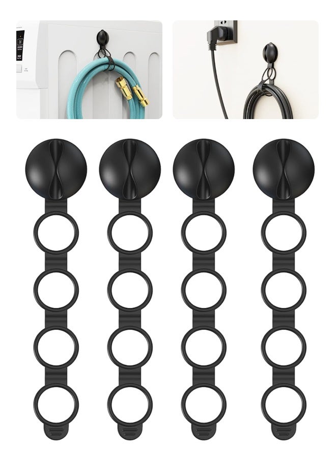 4PCS المعدات الأسلاك الكهربائية متشابكة الكابلات المنظمة - Image 1