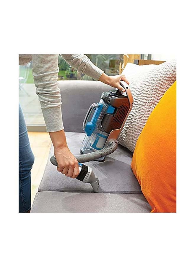 BLACK+DECKER Cordless Vacuum Cleaner with 2 in1 function having intelligent Sensor Technology for Increased suction up to 60 minutes 1000 ml 45 W CUA525BH-GB Grey/Blue - Image 5