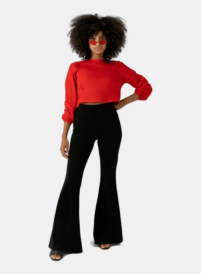 Marco Bergamo HIGH WAIST FLARE PANTS  - Image 1