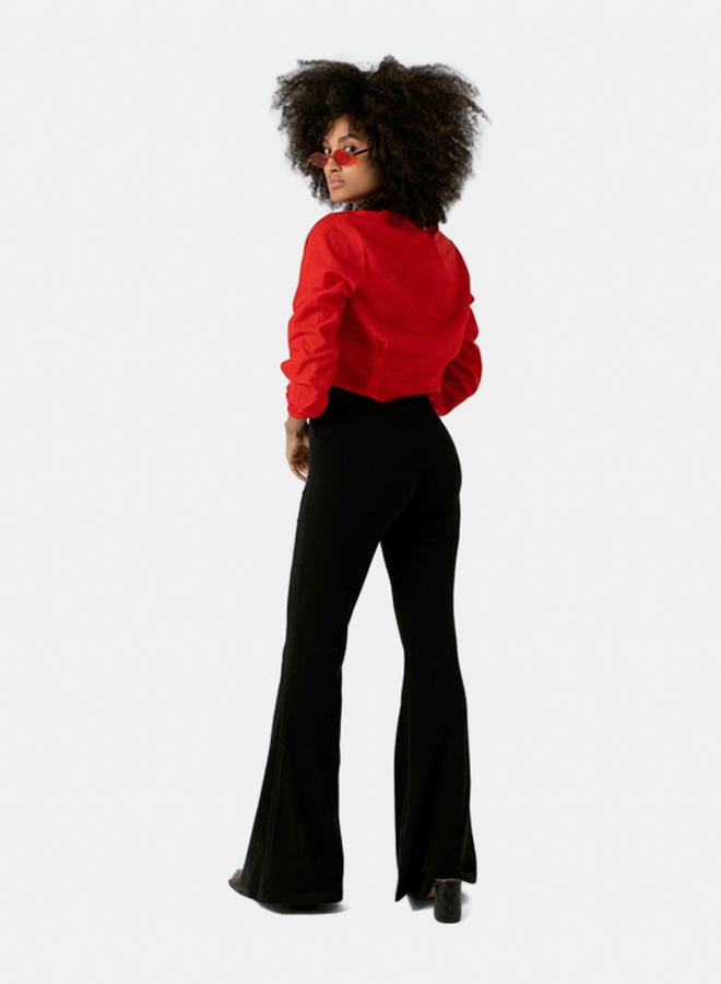 Marco Bergamo HIGH WAIST FLARE PANTS  - Image 3