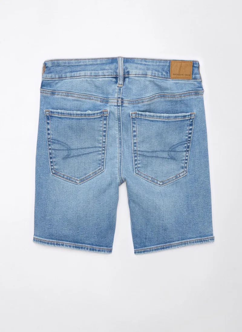 American Eagle Low-Rise Skinny Bermuda Denim Short
