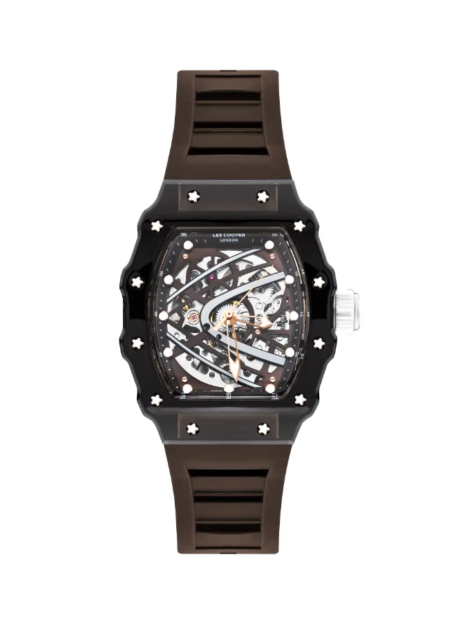 لي كوبر Men's Silicone Automatic  Watch LC07980.066 - 45 mm