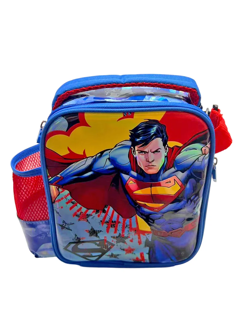 Warner Bros. Warner Bros. Superman Mission Complete 3-In-1 Smash Lunch Bag, Water Bottle And Lunch Box Set