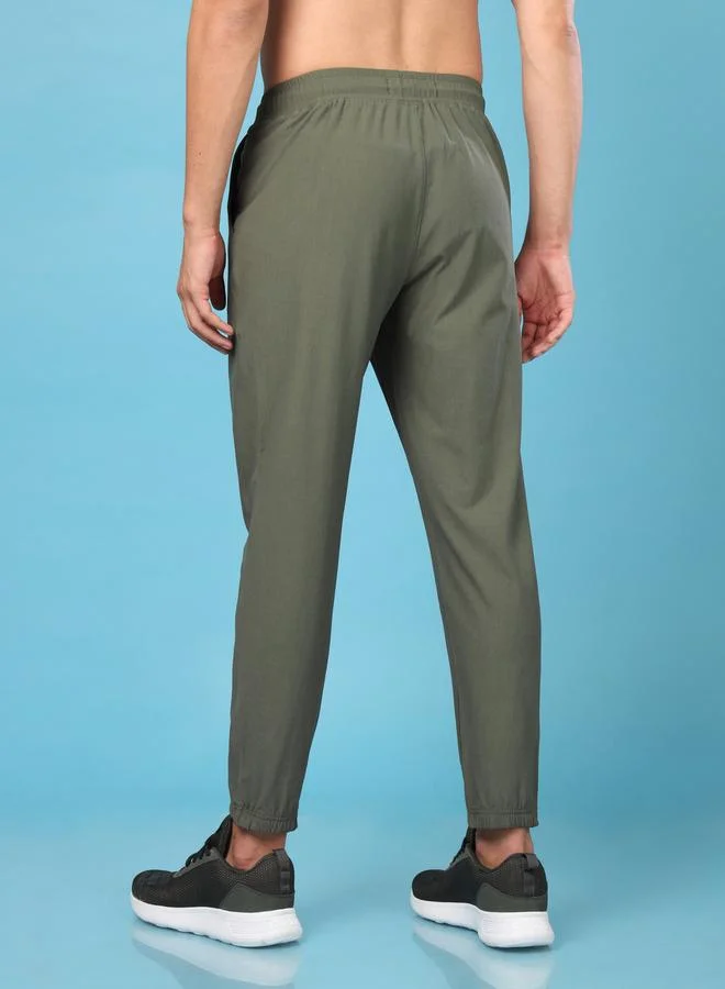 Technosport Technosport Solid Stretch Joggers with Drawstring