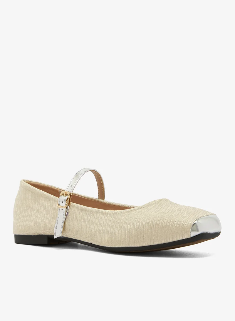 ELLA Textured Detail Mary Janes