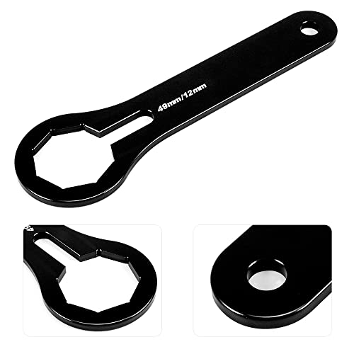 P1TOOLS 49mm Motorcycle Fork Cap Wrench for Yamaha YZ125 YZ250 YZ250F - Image 3