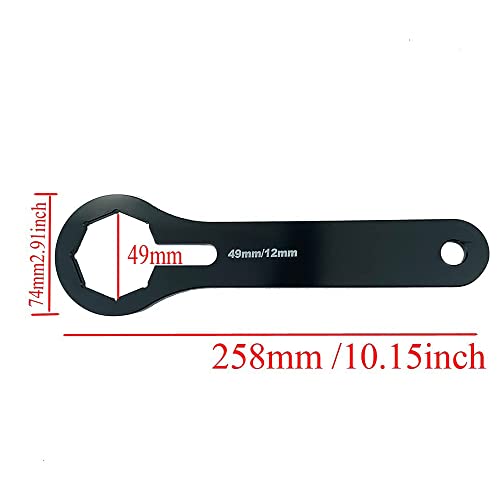 P1TOOLS 49mm Motorcycle Fork Cap Wrench for Yamaha YZ125 YZ250 YZ250F - Image 5