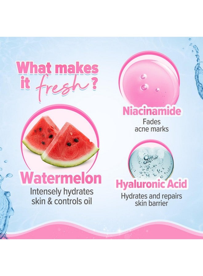 Aqualogica Radiance+ Lush Strobe Cream With Watermelon & Niacinamide 30G  - Image 5