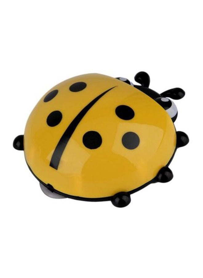 NIBEMINENT Mini Cute Ladybug Toothbrush Yellow/Black 13.5x14x5centimeter  - Image 4