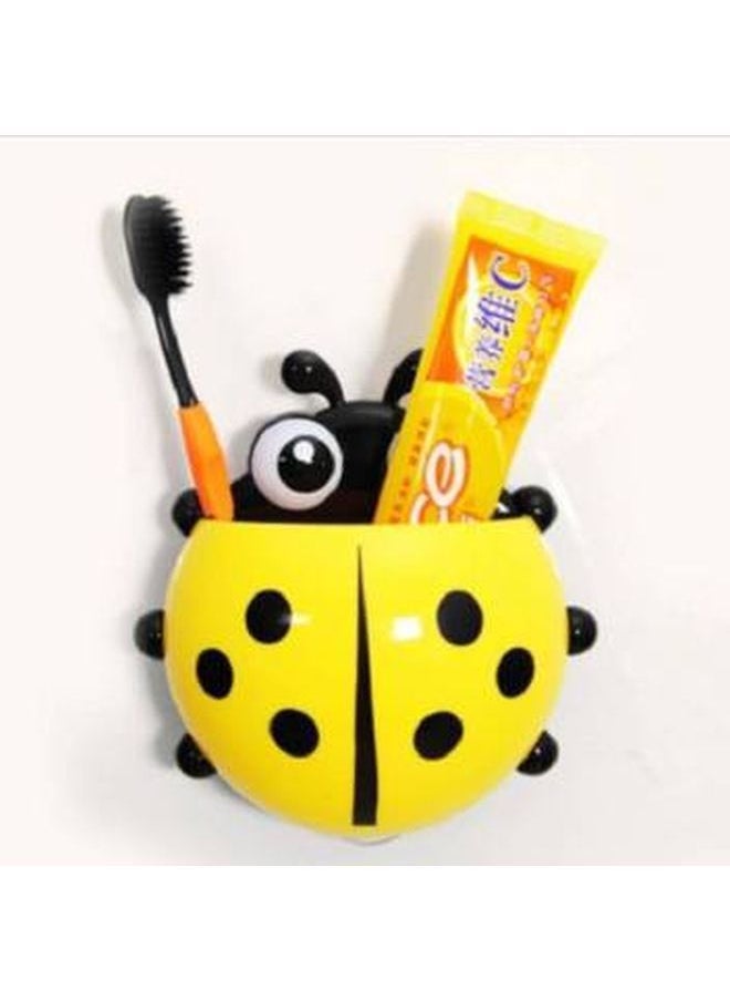 NIBEMINENT Mini Cute Ladybug Toothbrush Yellow/Black 13.5x14x5centimeter  - Image 5