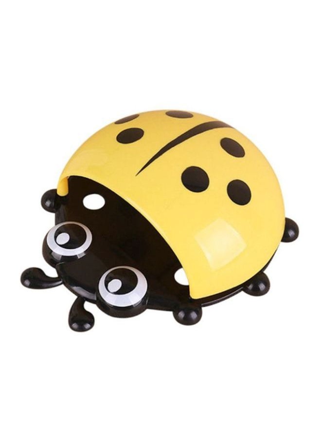 NIBEMINENT Mini Cute Ladybug Toothbrush Yellow/Black 13.5x14x5centimeter  - Image 2