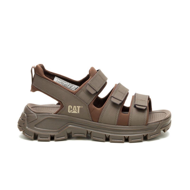 CATERPILLAR CAT Criterion Men’s Soft Sandal – Lightweight EVA Comfort, Stretch Fabric Lining, Durable Rubber Outsole – Light Brown - Image 2