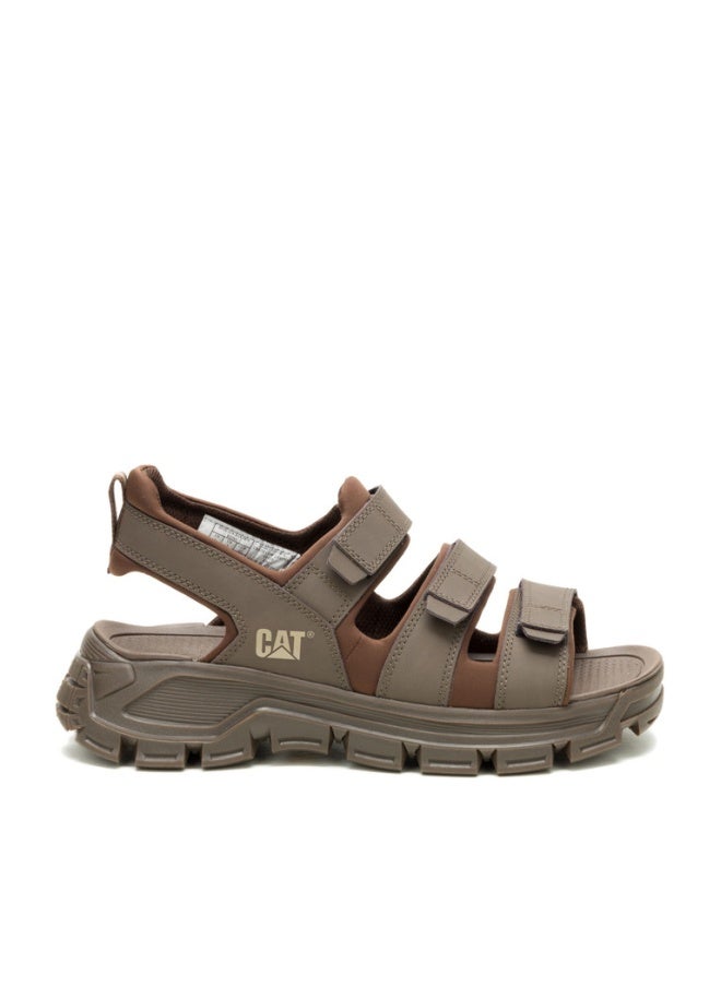 CATERPILLAR CAT Criterion Men’s Soft Sandal – Lightweight EVA Comfort, Stretch Fabric Lining, Durable Rubber Outsole – Light Brown - Image 1
