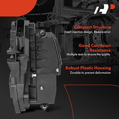 A-Premium Front Passenger Door Latch Lock Actuator Compatible with Ford Edge 2015-2016, Escape 2013-2017, Fiesta 2011-2016, Focus 2012-2017, Fusion 2013-2016 & Lincoln MKZ 2013-2016, BF6AF21812AG - Image 5