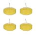 MEGA CANDLES Mega Candles 4 pcs Citronella Scented Floating Disc Candle, Hand Poured Paraffin Wax Candles 2 Inch - Image 2