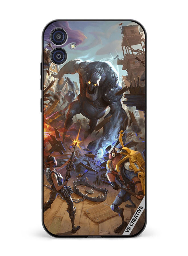 VR CREATIVE Protective Case Cover For Samsung Galaxy M04/F04 Fortnite Design Multicolour - Image 1