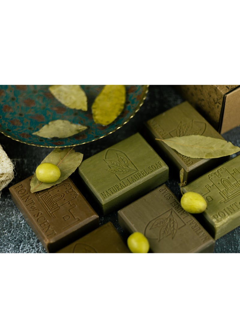 POINT of SCENT Natural Laurel Soap Amber Oud essence 125GR - Image 2
