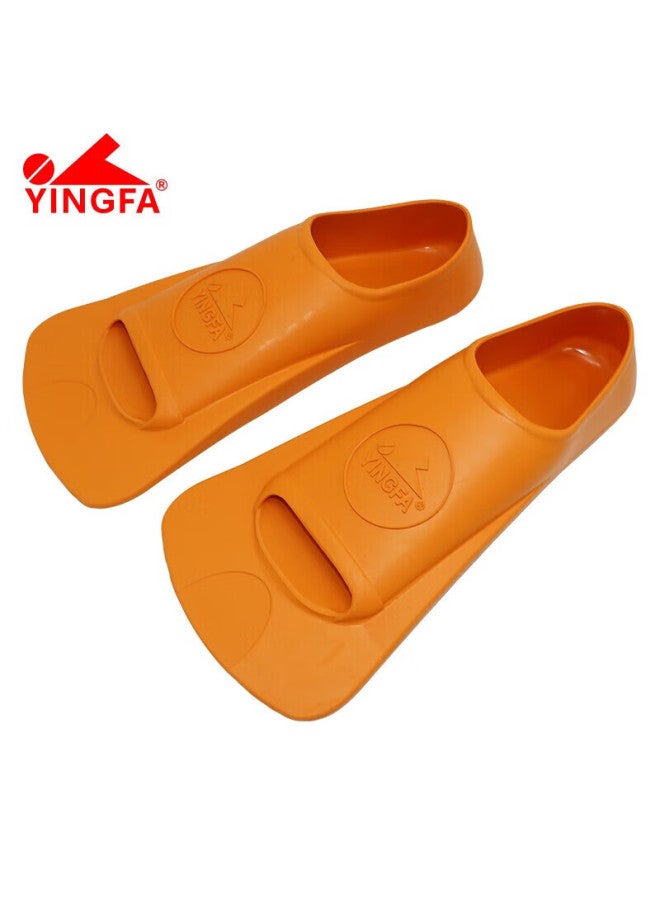 Yingfa Swimming Fins, Comfortable And Durable Professional Swimming And Snorkeling Speed Training Kick Aid Soft Rubber Flippers, Size S - Image 1