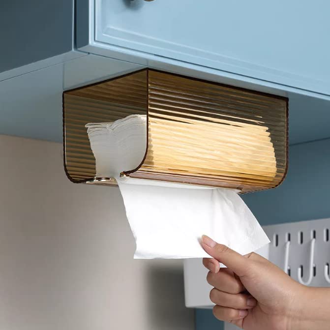 Bayleef Paper Towel Dispenser Wall Mounted, Toilet Paper Holder for Bathroom, Home Napkin Dispenser, Worktop Towel Holder, Waterproof, Rust Resistant (Green) - Image 4