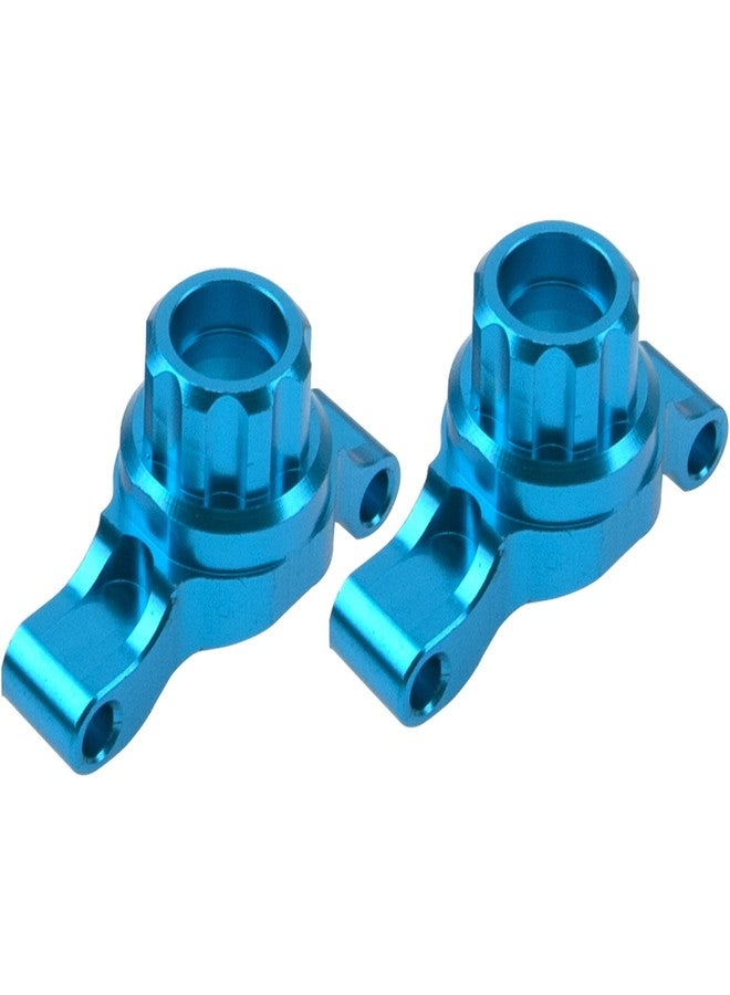 Vgoohobby Aluminum Front Steering Knuckle Carrier Blocks & Rear Stub Axle Carrier Hub Set Compatible with Tamiya TT02 1/10 RC On Road Touring Car Upgrade Parts - Image 4