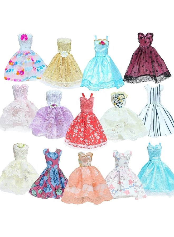 BJDBUS 6 Pcs Ball Mini Gown Dress for 11.5 inch Girl Doll Clothes Playset - Image 5