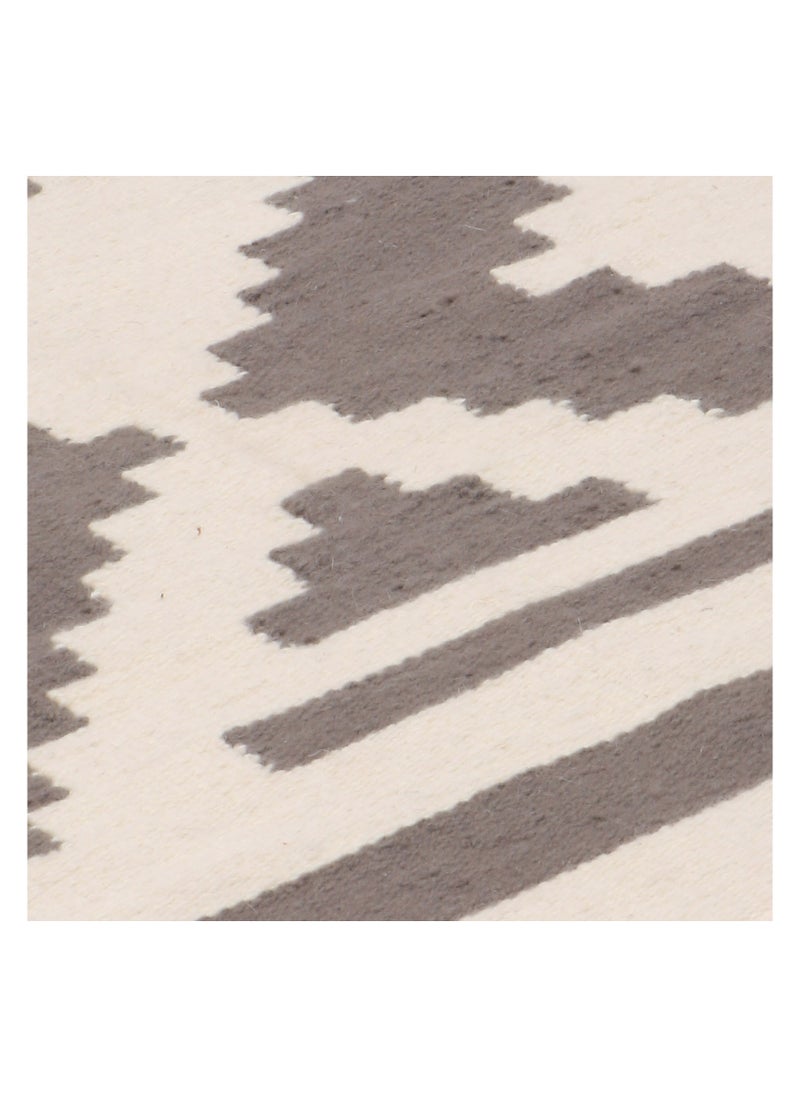 Bazaar Misr Sahara Kilim rug grey white  - Image 2