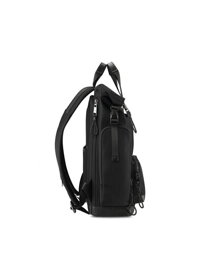Samsonite حقيبة ظهر فاخرة من سامسونايت لحمل اللابتوب، 16 بوصة، يونيفرسال، جلد بقري، كاجوال، سعة كبيرة، Tm7*003 - Image 2