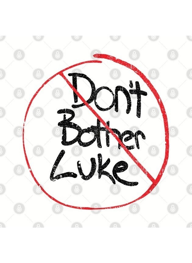 Pixxa - Don't Don't Bother Luke Mug Glass - Image 1