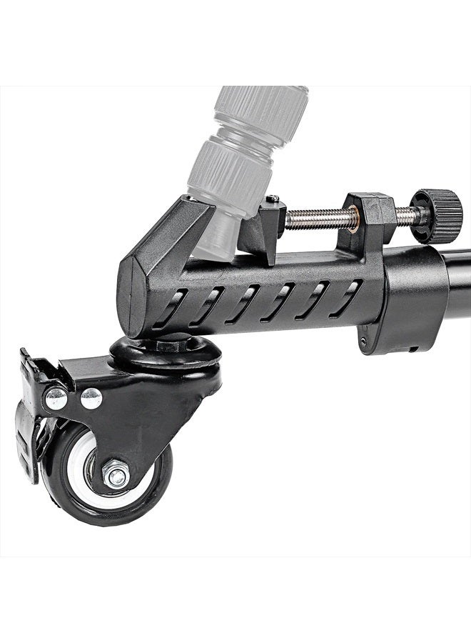 Neewer Photography Professional Heavy Duty Tripod Dolly with Rubber Wheels and Adjustable Leg Mounts for Canon Nikon Sony DSLR Cameras Camcorder Photo Video Lighting - Image 4
