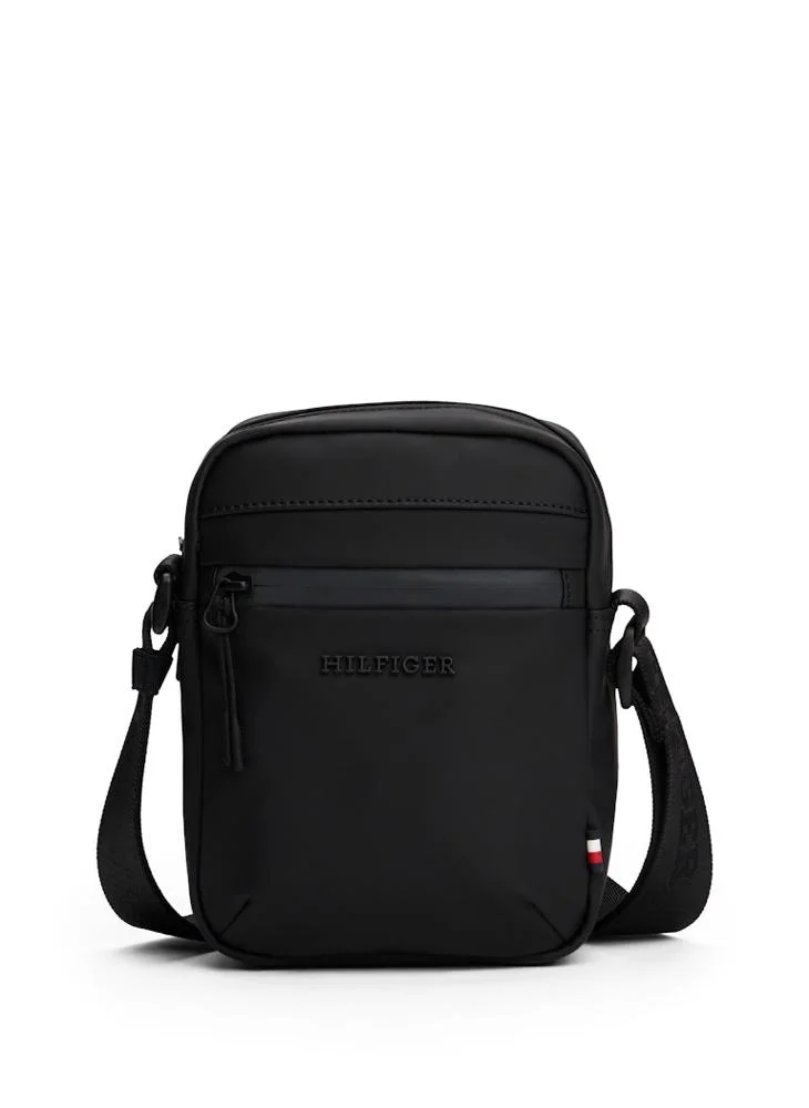 تومي هيلفيغر Logo Detailed Zip Through Crossbody